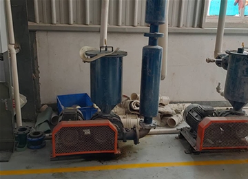 低壓力場(chǎng)合的氣力輸送